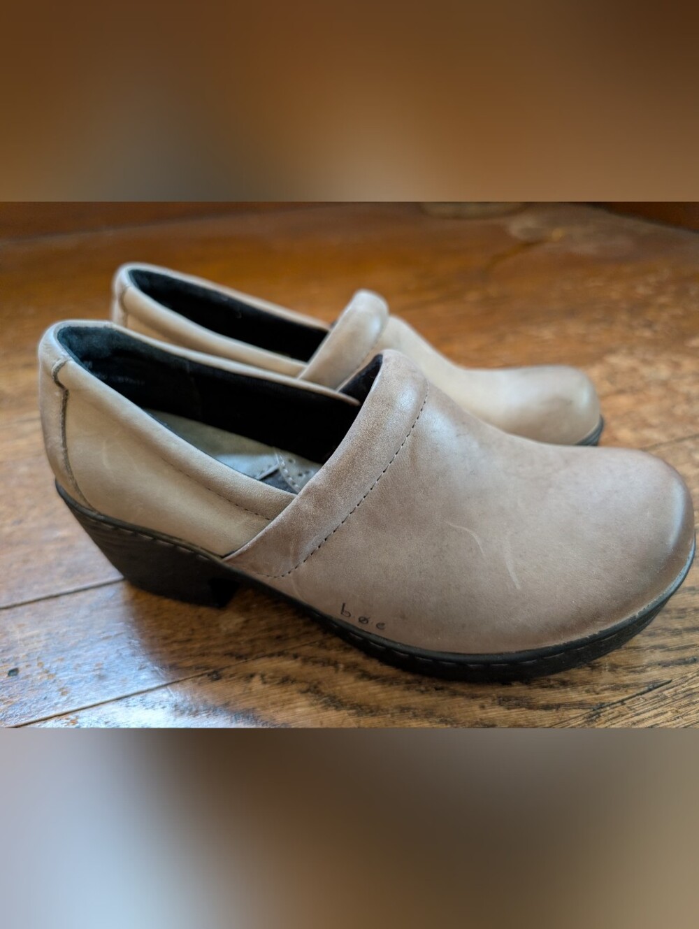 b.o.c. Women's Grey Slip-On Comfort Clog
